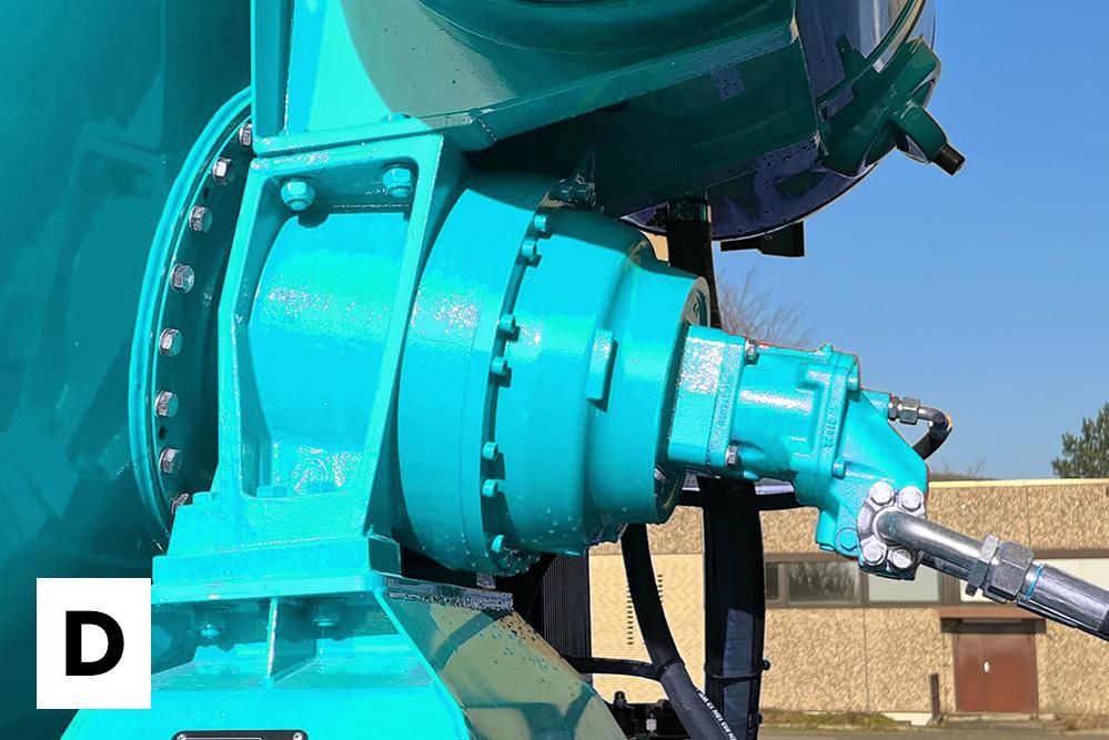 Pumpe, Motor & Getriebe von PMP, ZF u. Bosch Rexroth