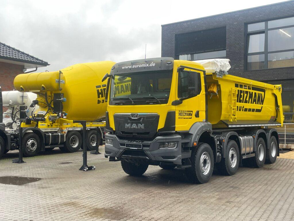 MAN TGS 41.470 8x4 WECHSELSYSTEM KIPPER+MISCHER