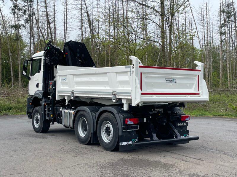 MAN TGS 28.430 6x4-4 3-Seiten- Kipper EMK3 / Hiab 228-6